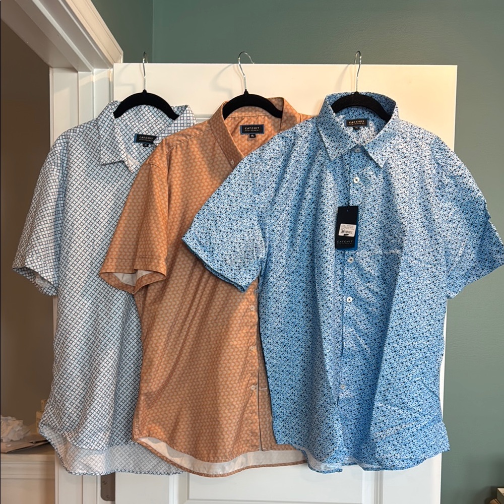 Men’s Short Sleeve Printed Shirt Bundle